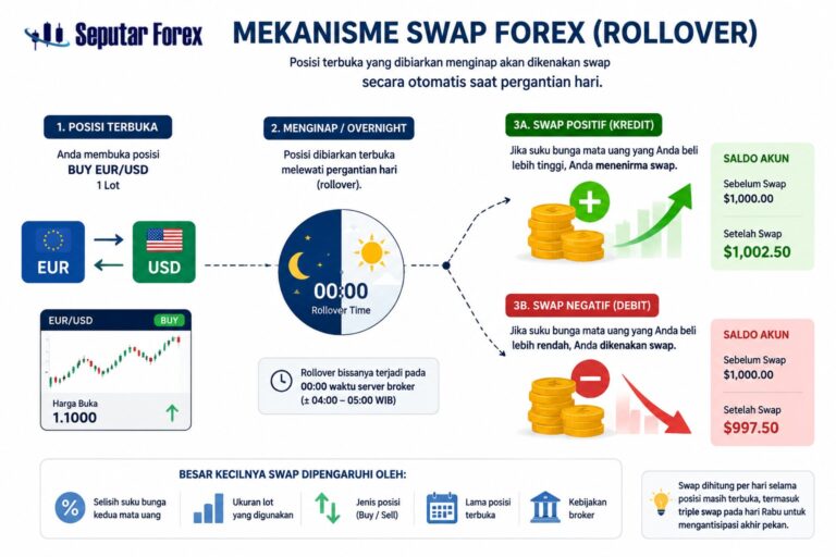 Saldo Berubah Setelah Menginap? Apa itu Swap dalam Forex?