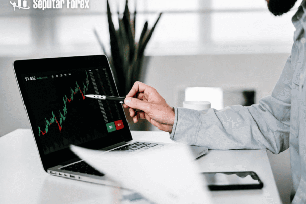 trader-membaca-chart-forex-di-laptop
