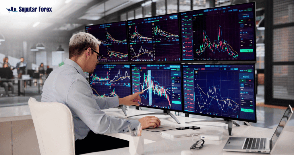 trader-mengamati-timeframe-scalping-forex