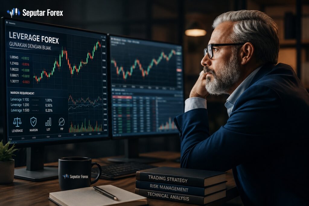 trader-menganalisis-chart-forex-leverage